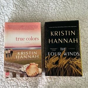 Kristin Hannah Books - True Colors & The Four Winds
